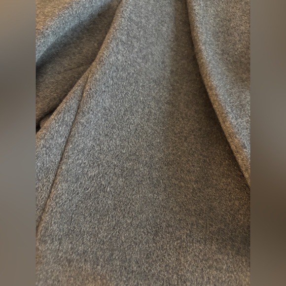 Jil Sander Gray Wool Coat - Picture 6 of 7